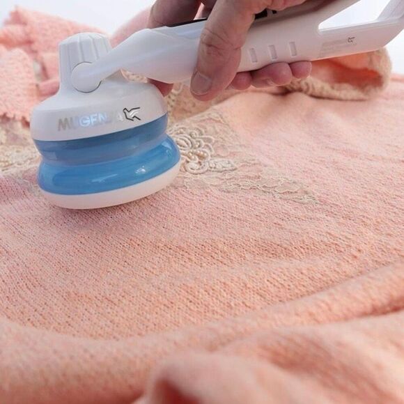 Lint Remover Electric Clothes Sweater Fabric Shaver Plus Bonus Lint Roller - Picture 8 of 8